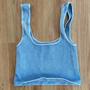 Free People Happiness Runs Square Crop Top